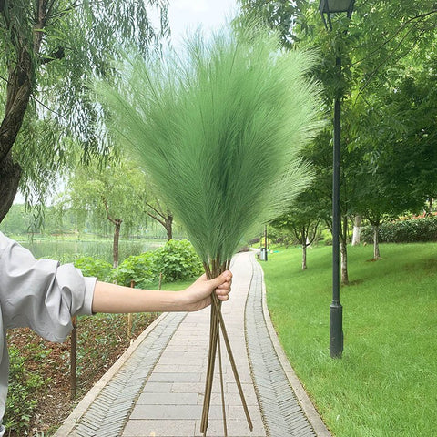 5Pcs Faux Pampas Grass Large