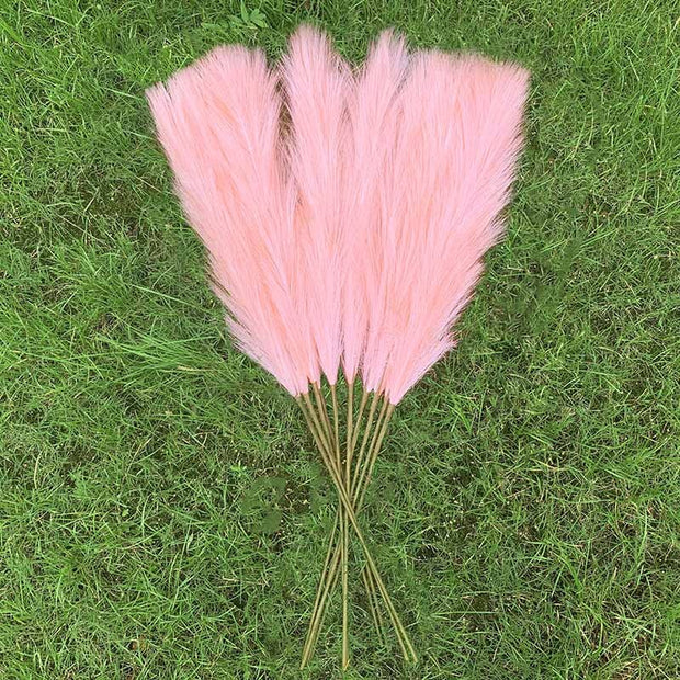 5Pcs Faux Pampas Grass Large