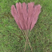 5Pcs Faux Pampas Grass Large