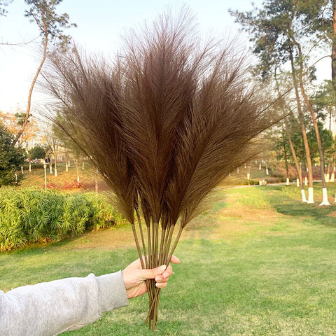 5Pcs Faux Pampas Grass Large