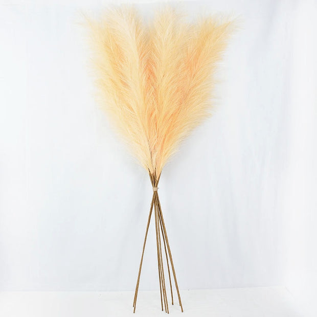 5Pcs Faux Pampas Grass Large