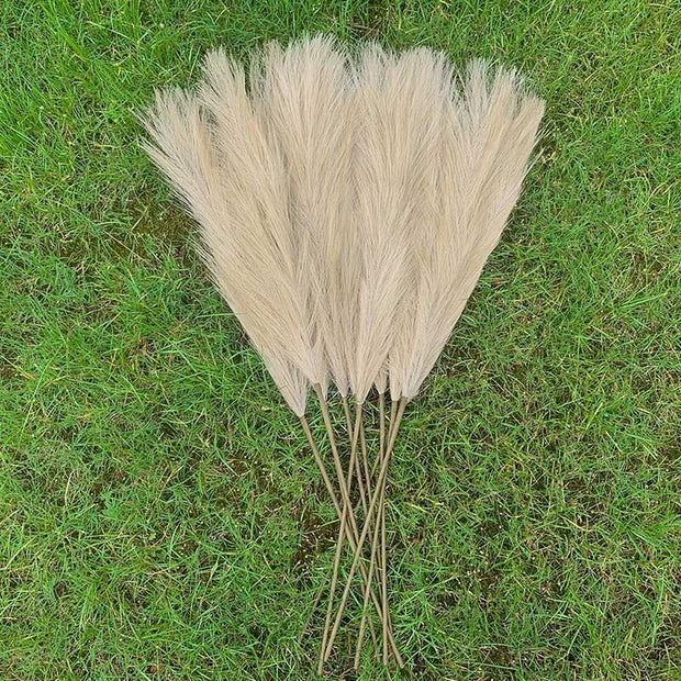 5Pcs Faux Pampas Grass Large